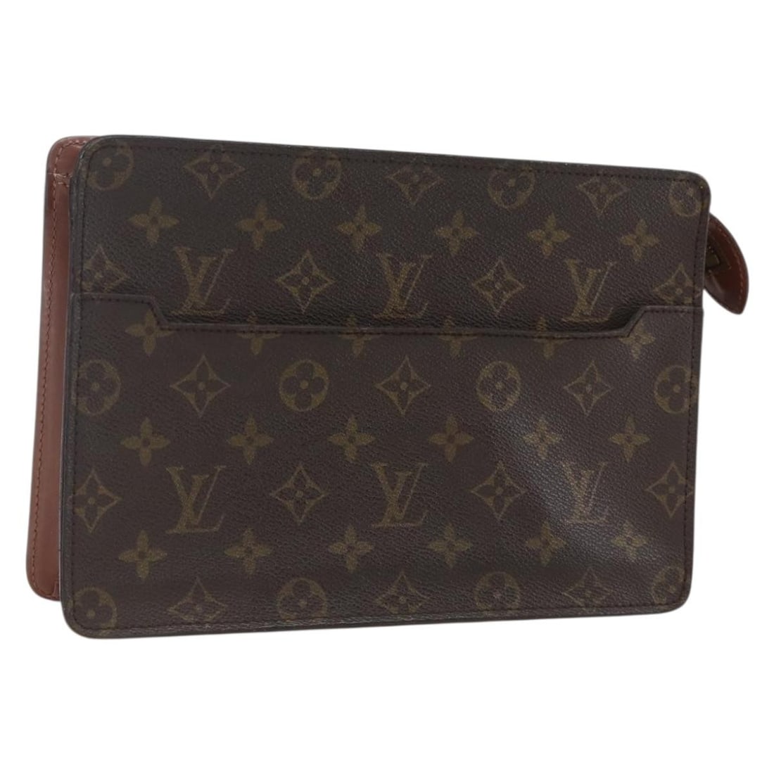 Louis Vuitton Monogram Canvas Pochette Homme M51795 Clutch Bag from France: Louis Vuitton Monogram Canvas Pochette Homme M51795 Clutch Bag from France This Louis Vuitton Monogram Pochette Homme Clutch Bag, model M51795, is crafted from signature monogram canvas and features a