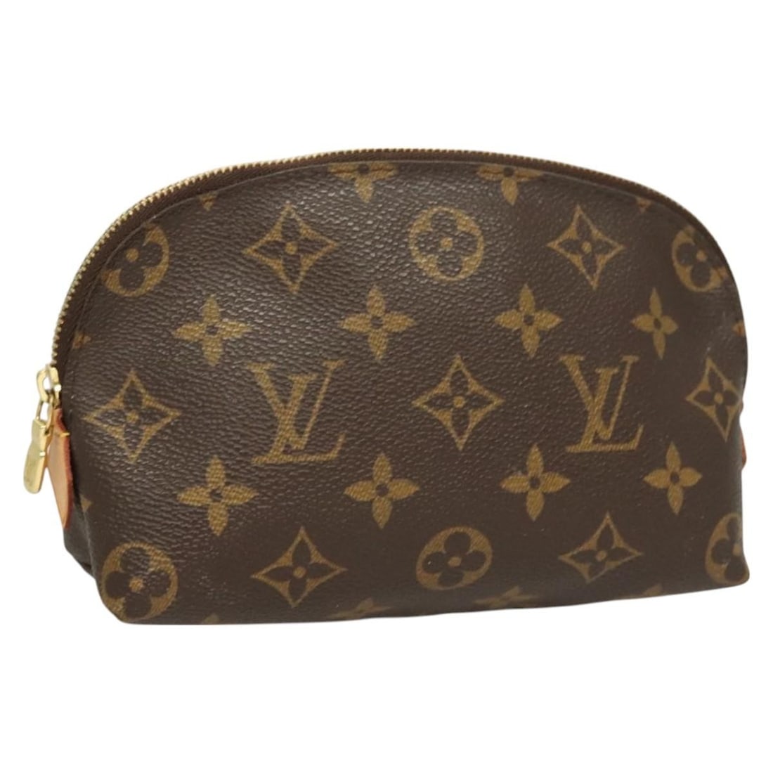 LOUIS VUITTON Monogram Cosmetic Pouch M47515 Auth Spain: LOUIS VUITTON Monogram Cosmetic Pouch M47515 Auth Spain This authentic LOUIS VUITTON Monogram Pochette Cosmetic PM is a stylish and functional cosmetic pouch crafted from durable Monogram Canvas. Desi