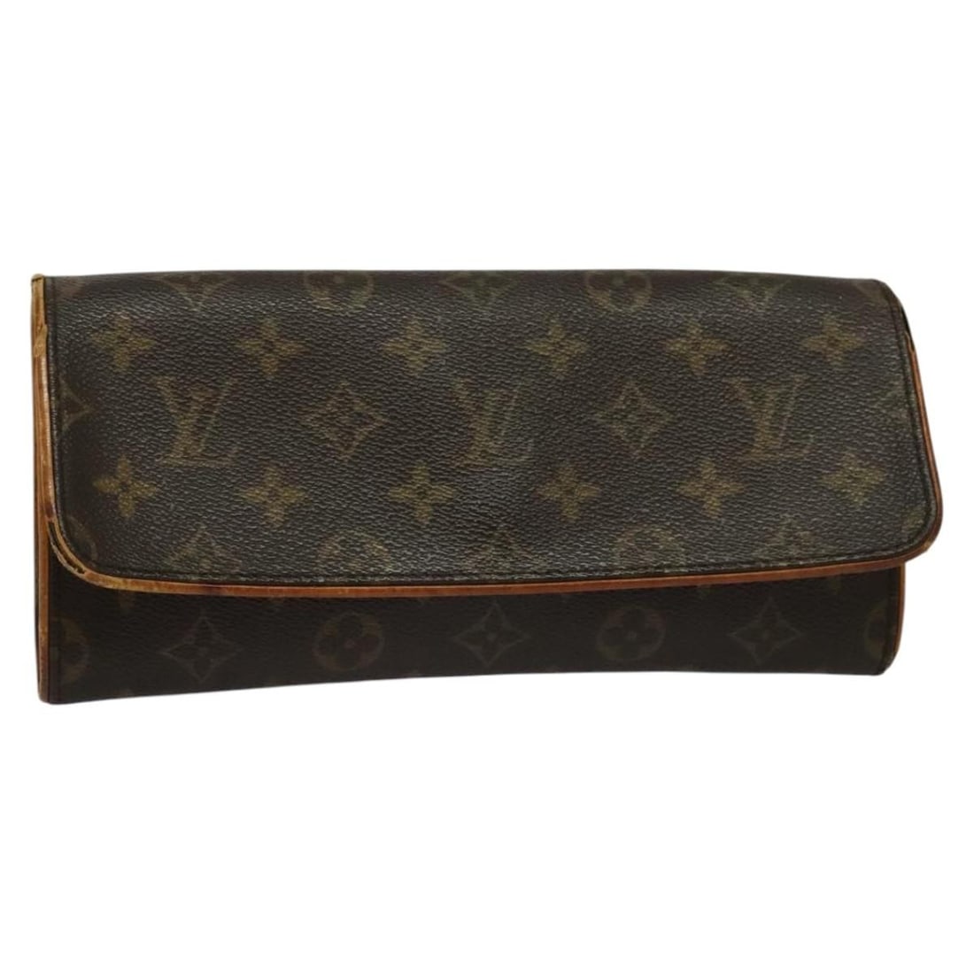 LOUIS VUITTON Monogram Pochette Twin GM Shoulder Bag M51852 Spain (1 of 18)