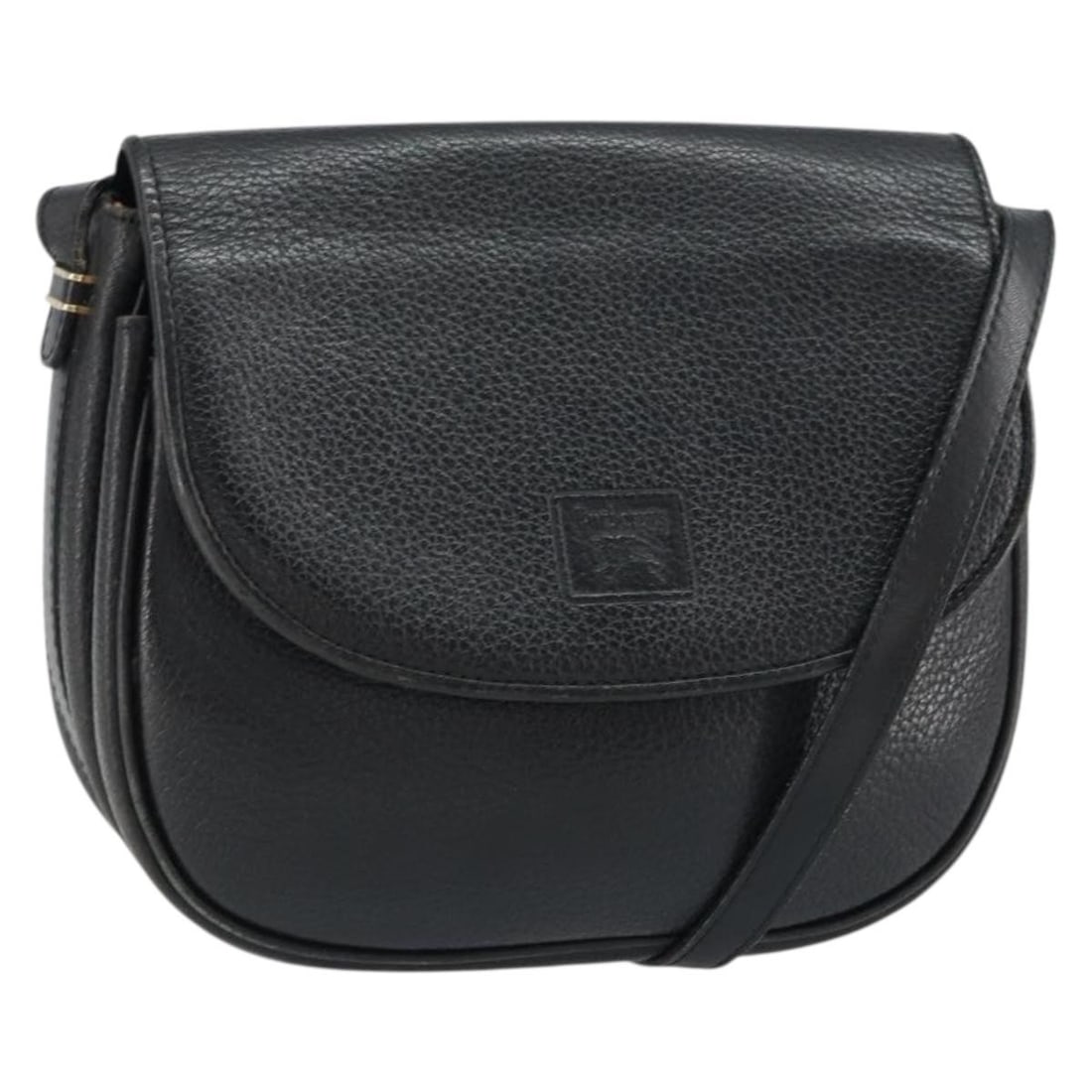 Burberrys Black Gold Leather Shoulder Bag Auth EP12303: Burberrys Black Gold Leather Shoulder Bag Auth EP12303 This Burberrys shoulder bag combines timeless style with practical design. Crafted from high-quality leather, the exterior features a striking bl