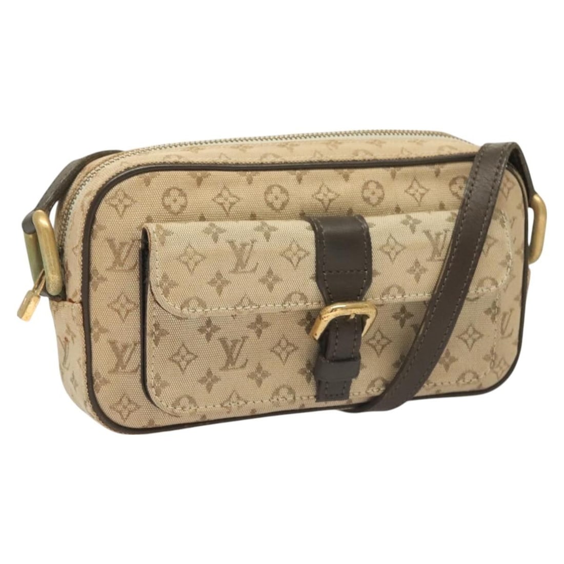 LOUIS VUITTON Monogram Mini Juliet MM Shoulder Bag Khaki M92218 (1 of 18)