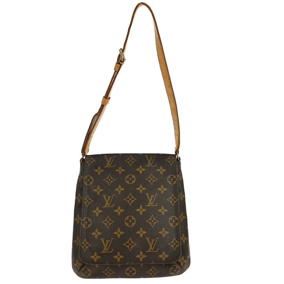 Louis Vuitton Musette Salsa Monogram Shoulder Bag M51258: Louis Vuitton Musette Salsa Monogram Shoulder Bag M51258 Presenting the Louis Vuitton Musette Salsa Short Shoulder Bag, a stylish accessory that combines practicality with timeless elegance. This medi