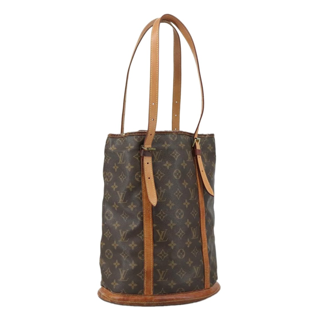 Authentic Louis Vuitton Monogram Bucket GM Shoulder Bag M42236 (1 of 18)
