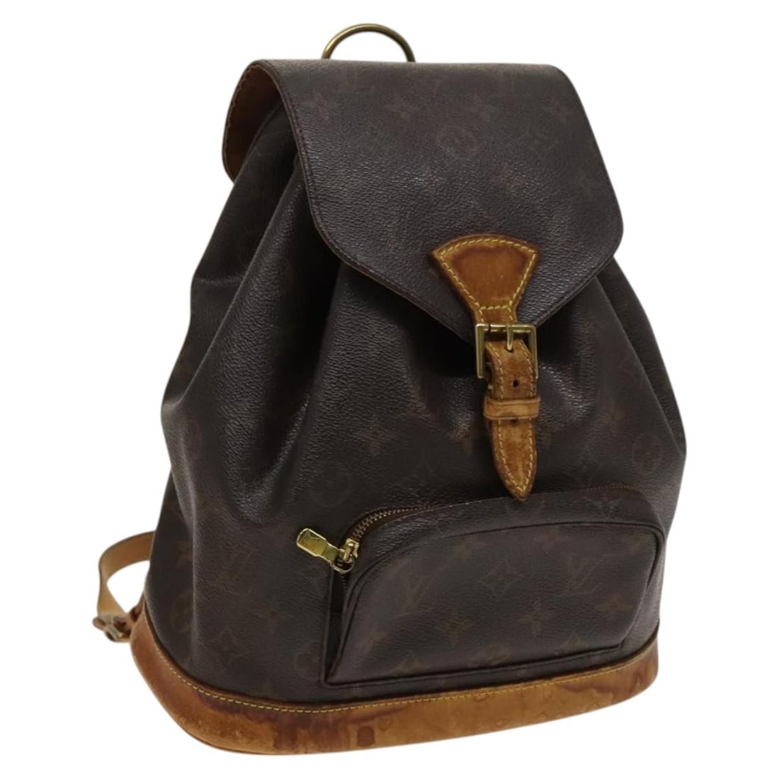 LOUIS VUITTON Monogram Montsouris MM Backpack M51136 Auth France (1 of 18)