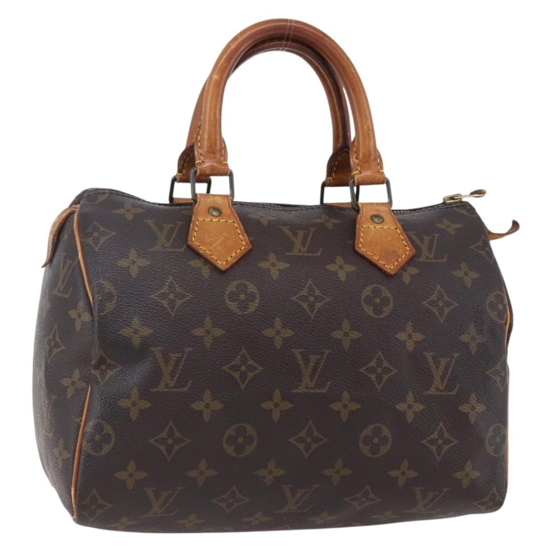 LOUIS VUITTON Monogram Speedy 25 Hand Bag M41528 Auth MI1910 (1 of 18)