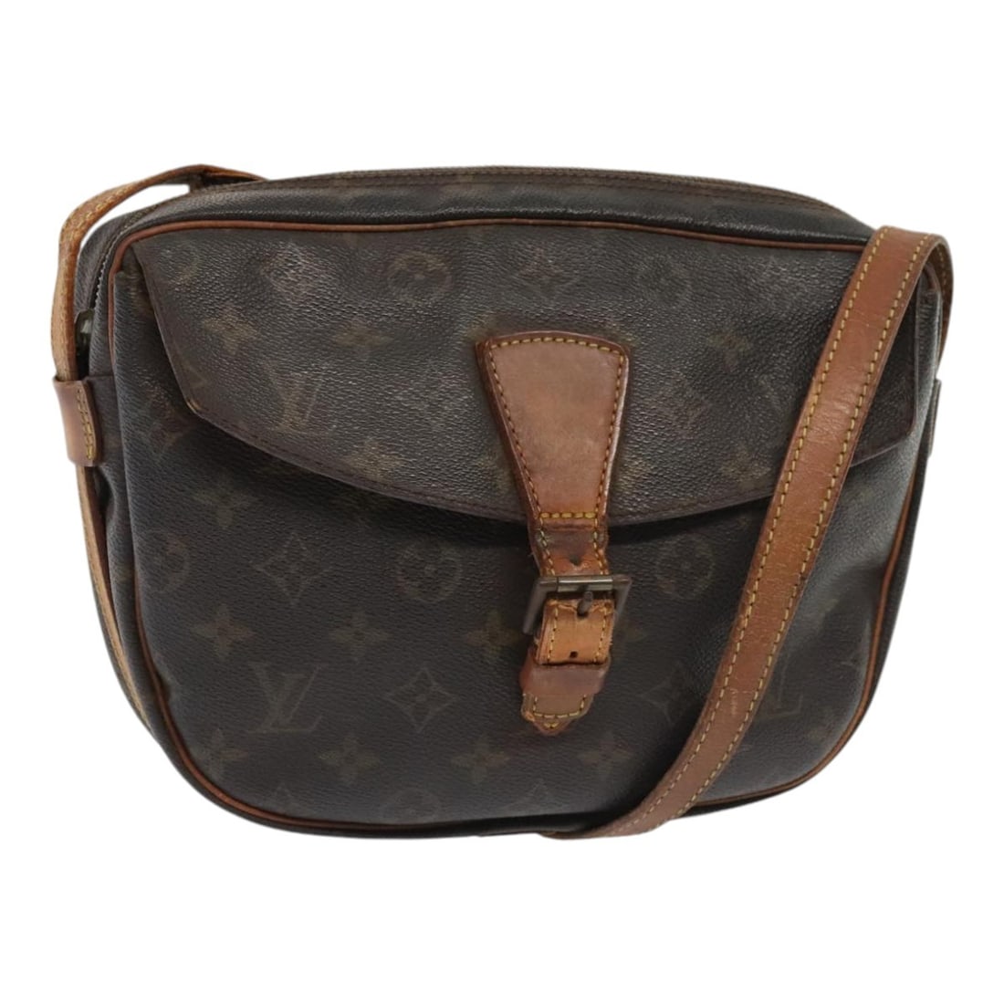 LOUIS VUITTON Monogram Jeune Fille GM Shoulder Bag M51225 Auth (1 of 18)