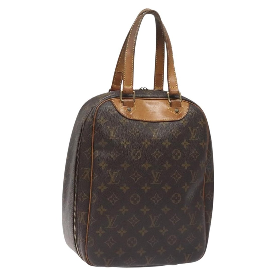 LOUIS VUITTON Monogram Excursion Hand Bag M41450 Auth France (1 of 18)