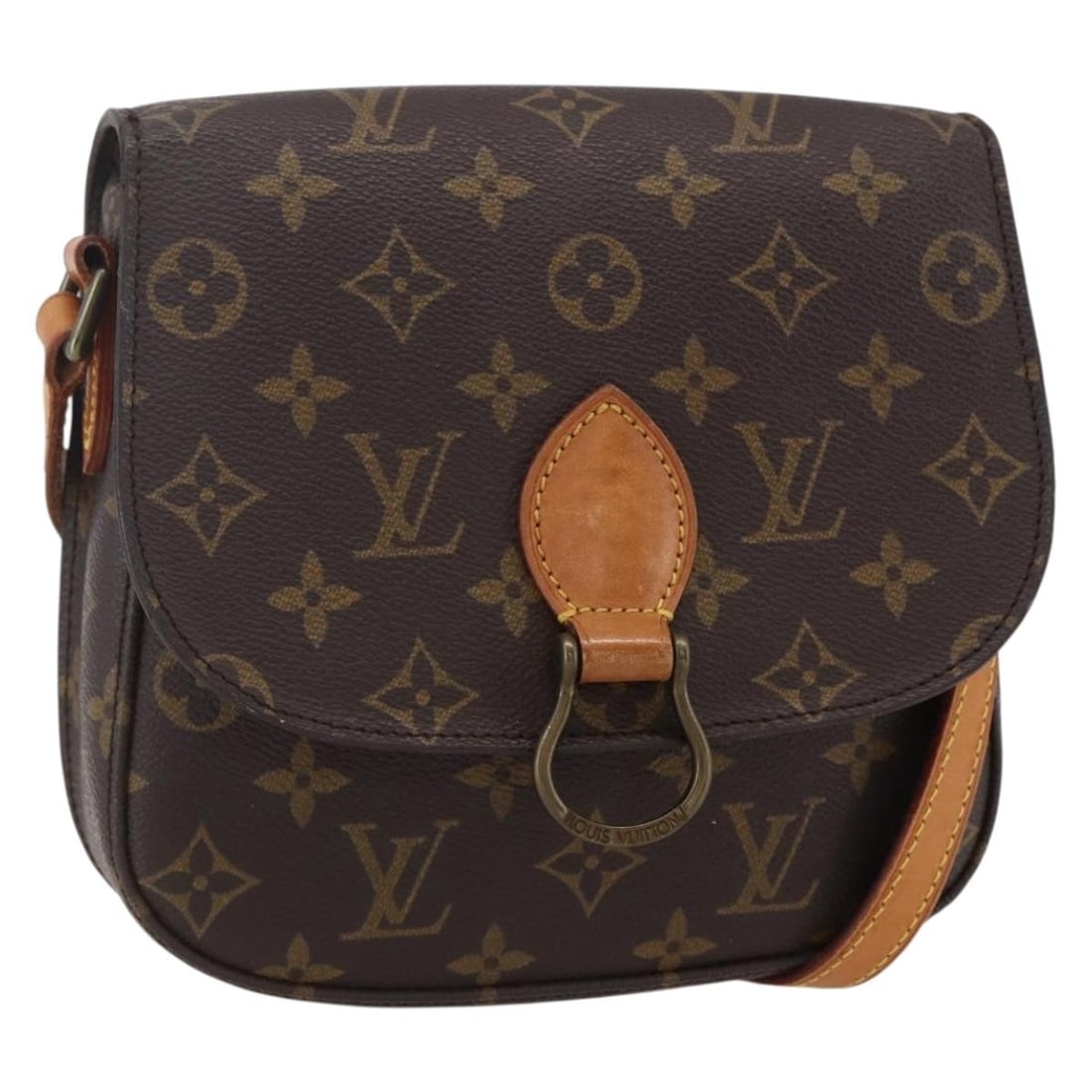 LOUIS VUITTON Monogram Saint Cloud MM Shoulder Bag M51243 Auth: LOUIS VUITTON Monogram Saint Cloud MM Shoulder Bag M51243 Auth Elevate your style with the LOUIS VUITTON Monogram Saint Cloud MM Shoulder Bag. Crafted in France from durable Monogram Canvas, this icon