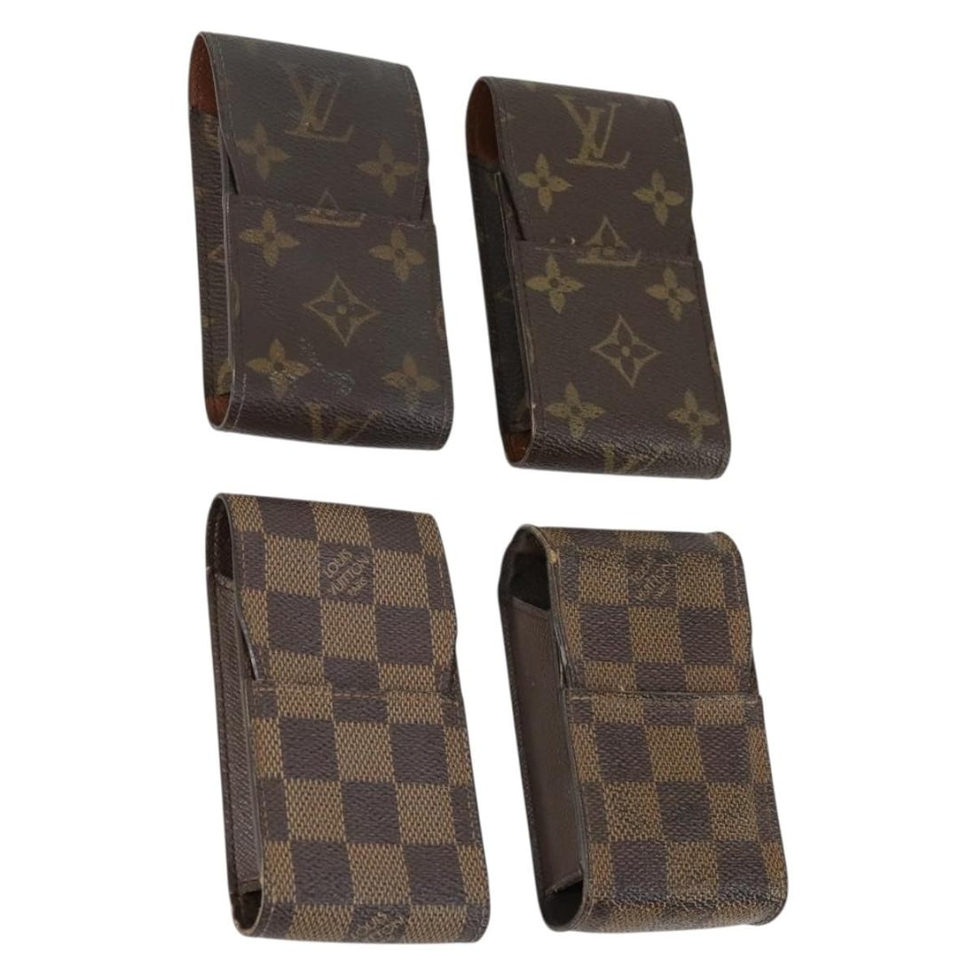 Set of 4 Louis Vuitton Monogram Canvas Cigarette Cases Authenticated (1 of 18)