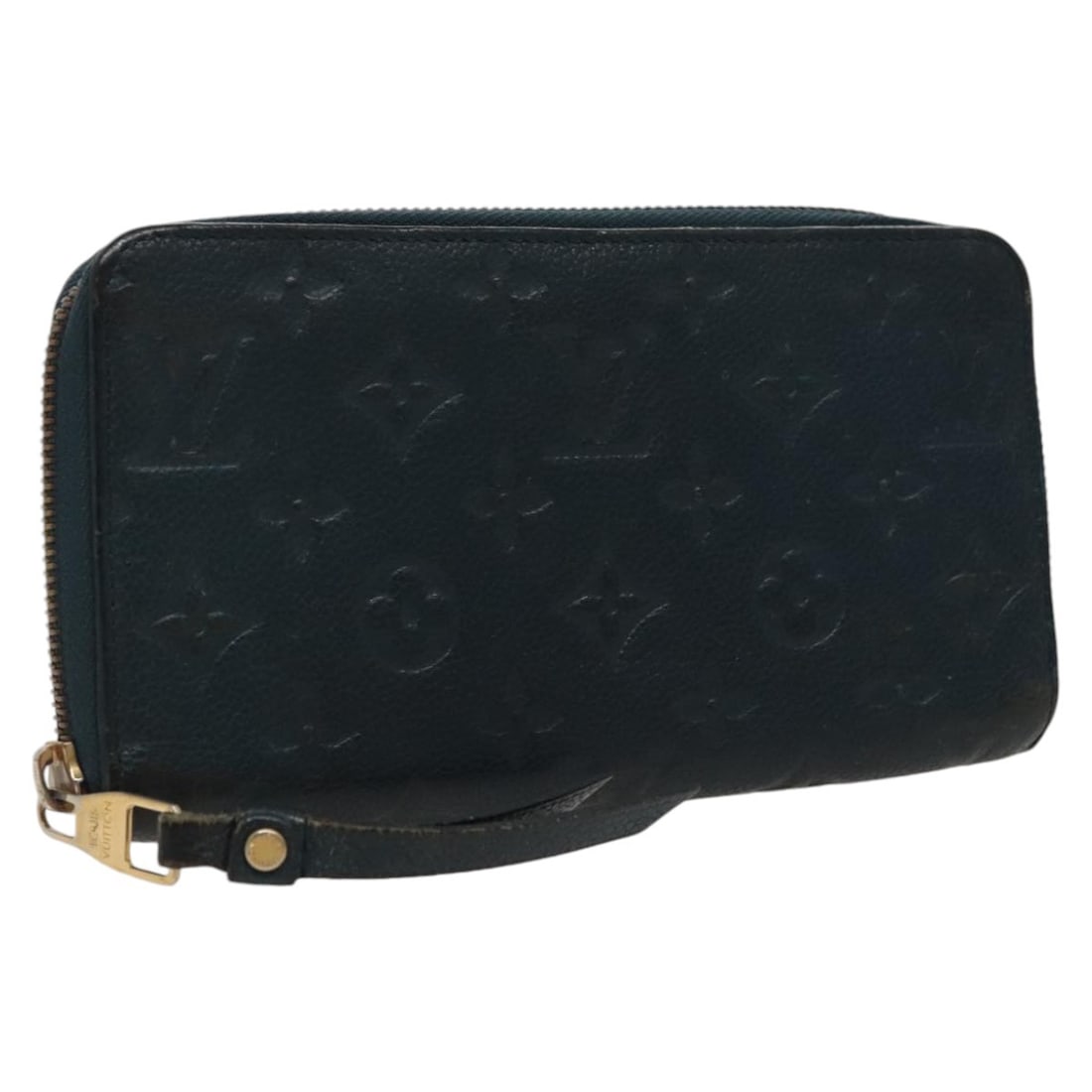 Louis Vuitton Empreinte Long Wallet Navy M93435 Auth France (1 of 18)