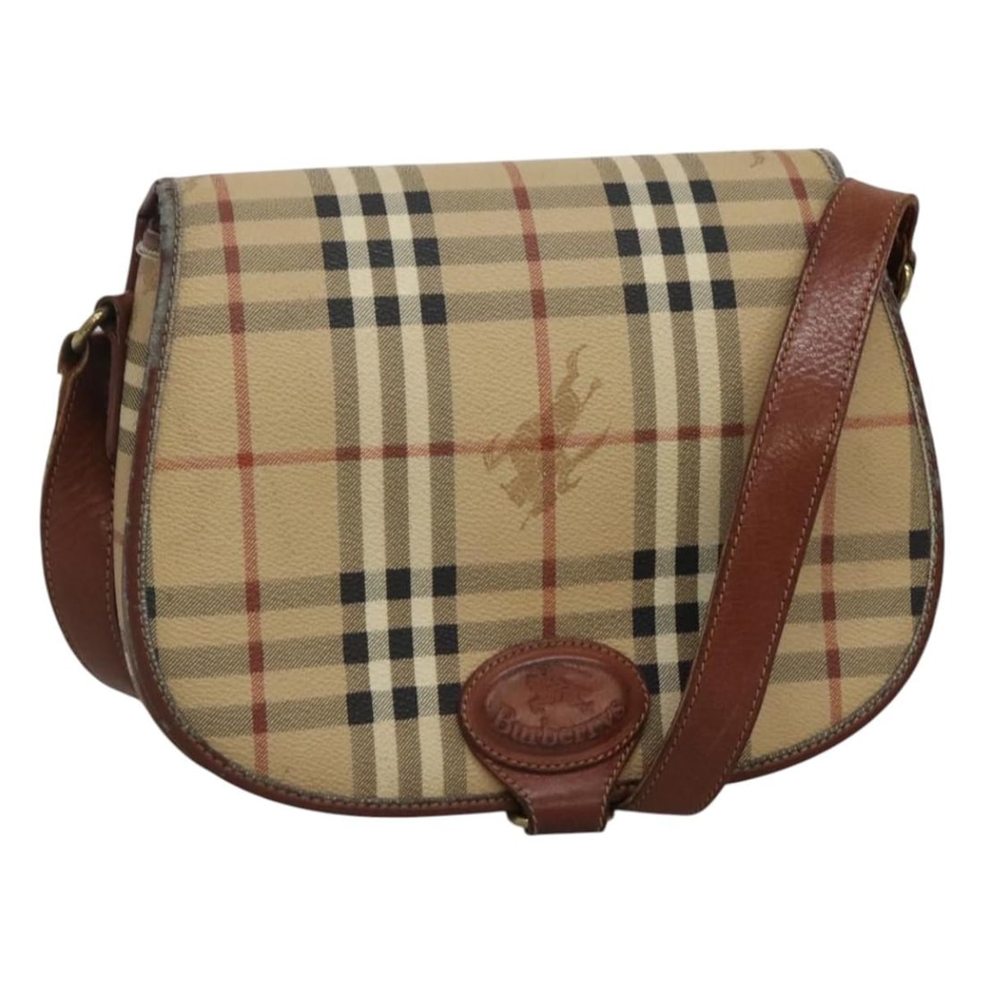 Burberrys Nova Check PVC Shoulder Bag Beige Brown Gold Made in Italy: Burberrys Nova Check PVC Shoulder Bag Beige Brown Gold Made in Italy This Burberrys Nova Check Shoulder Bag combines style and function with its chic design. Crafted from durable PVC leather, this bag