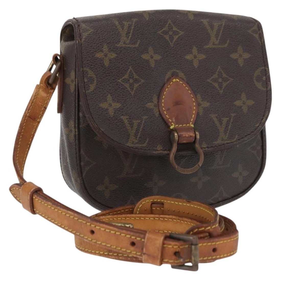 Louis Vuitton Saint Cloud PM Monogram Canvas Shoulder Bag M51244: Louis Vuitton Saint Cloud PM Monogram Canvas Shoulder Bag M51244 The Louis Vuitton Monogram Saint Cloud PM Shoulder Bag, model M51244, is crafted from signature monogram canvas and features an adjusta