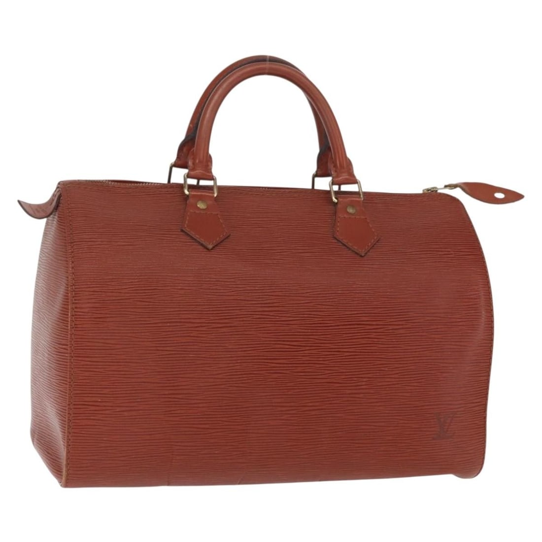 Louis Vuitton Epi Leather Speedy 30 Brown Handbag M43003 France (1 of 18)