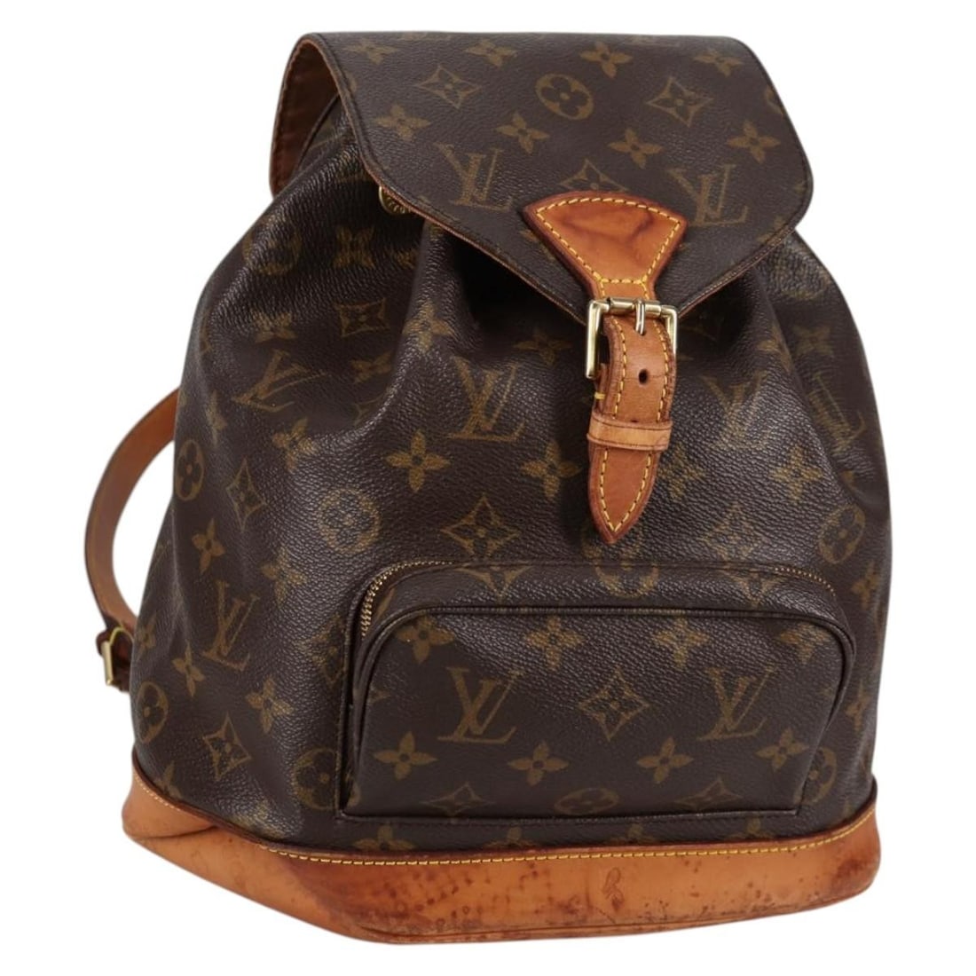 LOUIS VUITTON Monogram Montsouris MM Backpack M51136 France Auth: LOUIS VUITTON Monogram Montsouris MM Backpack M51136 France Auth The Louis Vuitton Monogram Montsouris MM Backpack (M51136) is a stylish and practical accessory, crafted from durable Monogram Canvas.