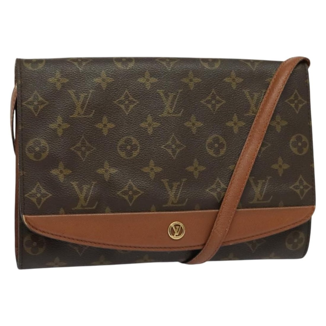 LOUIS VUITTON Monogram Bordeaux Shoulder Bag M51797 Authentic France: LOUIS VUITTON Monogram Bordeaux Shoulder Bag M51797 Authentic France This authentic LOUIS VUITTON Monogram Bordeaux 27 Shoulder Bag is a stylish accessory crafted from durable Monogram Canvas. It feat