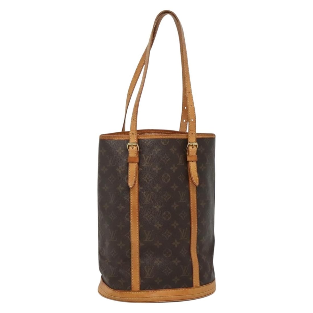 LOUIS VUITTON Monogram Bucket GM Shoulder Bag M42236 Authentic (1 of 18)