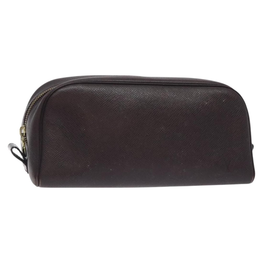 LOUIS VUITTON Taiga Trousse Toilette PM Clutch Bag Acajou M30226 Auth: LOUIS VUITTON Taiga Trousse Toilette PM Clutch Bag Acajou M30226 Auth This authentic LOUIS VUITTON Taiga Trousse Toilette PM Clutch Bag is crafted from high-quality Taiga leather in a rich Acajou colo