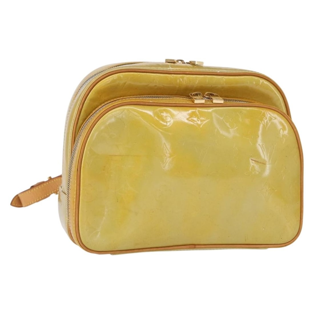 LOUIS VUITTON Monogram Vernis Marley Backpack Gris M91038 Authentic: LOUIS VUITTON Monogram Vernis Marley Backpack Gris M91038 Authentic This LOUIS VUITTON Monogram Vernis Marley Backpack in Gris is a stylish and functional accessory crafted in France. Made from high-q