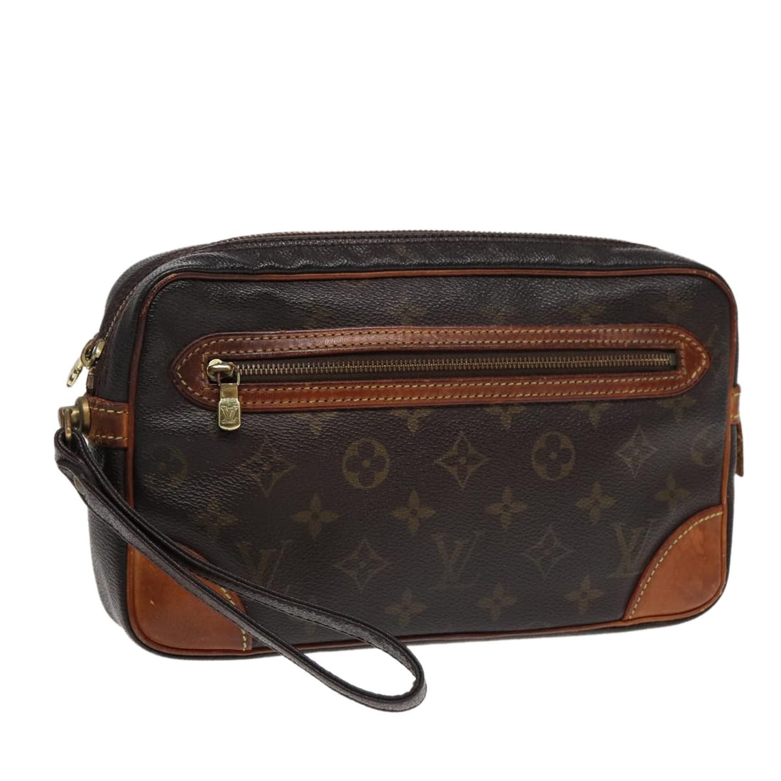 LOUIS VUITTON Monogram Marly Dragonne GM Clutch Bag M51825 Authentic: LOUIS VUITTON Monogram Marly Dragonne GM Clutch Bag M51825 Authentic This LOUIS VUITTON Monogram Marly Dragonne GM Clutch Bag (M51825) is a stylish and functional accessory crafted from durable Monogr