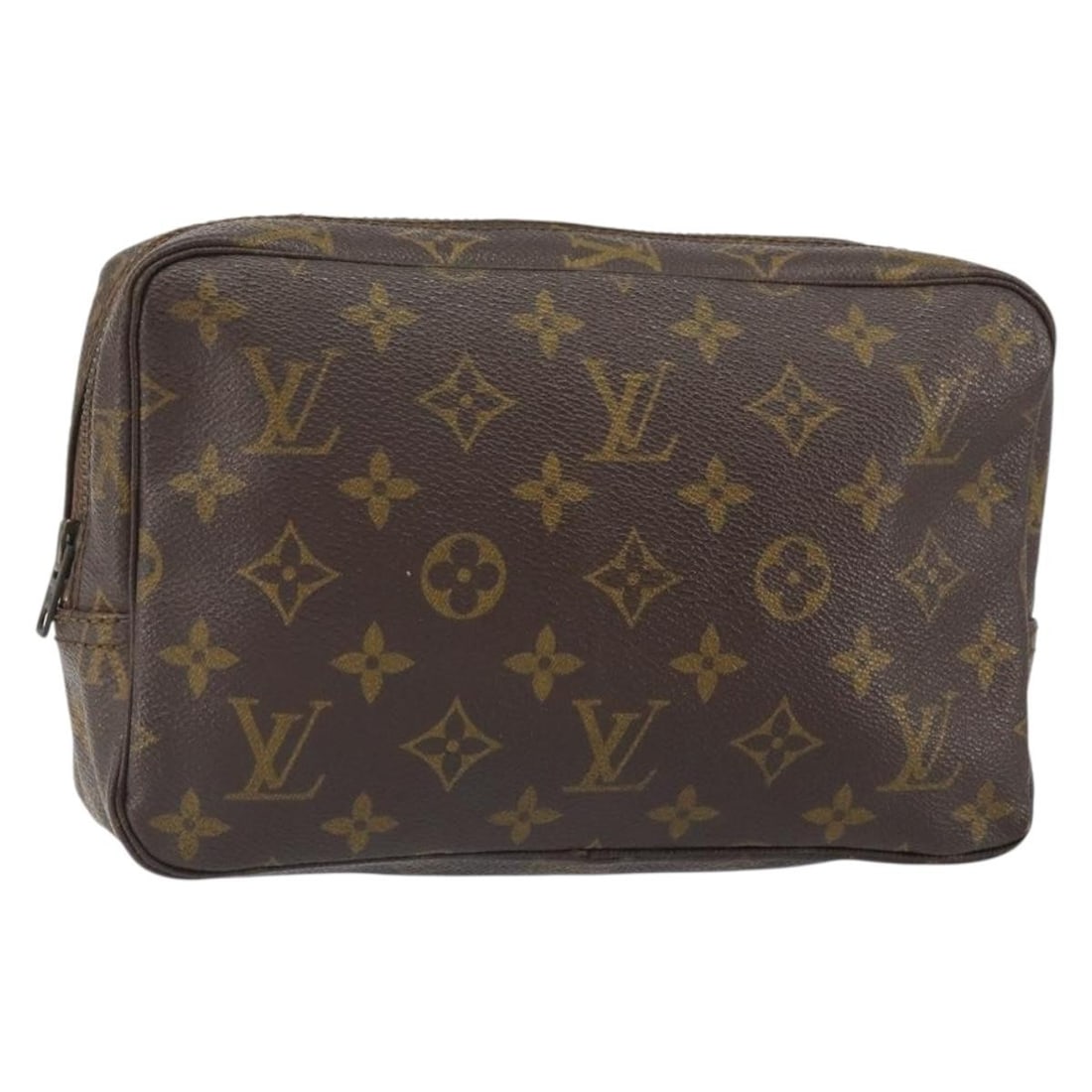 Louis Vuitton Monogram Canvas Trousse Toilette 23 Clutch Bag M47524 France: Louis Vuitton Monogram Canvas Trousse Toilette 23 Clutch Bag M47524 France This Louis Vuitton Monogram Trousse Toilette 23 clutch bag features the classic monogram canvas exterior and is crafted in Fr