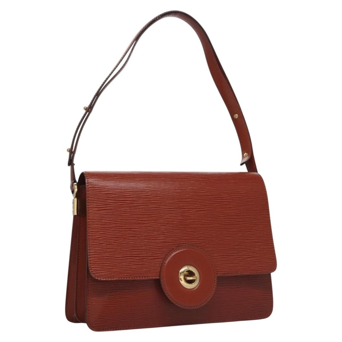 Louis Vuitton Epi Free Run Shoulder Bag Brown M52403 Authentic: Louis Vuitton Epi Free Run Shoulder Bag Brown M52403 Authentic This authentic Louis Vuitton Epi Free Run Shoulder Bag is a stylish and functional accessory crafted from durable Epi leather in a rich b