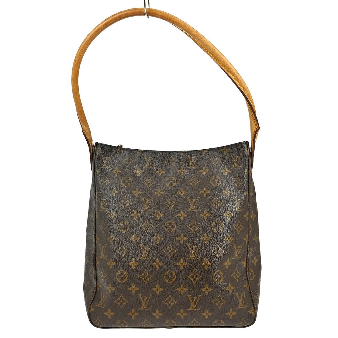 Louis Vuitton Monogram Looping GM Handbag M51145 Brown Canvas (1 of 8)