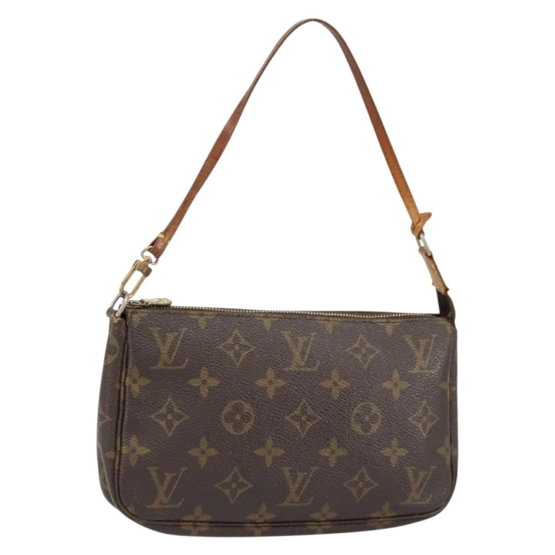 LOUIS VUITTON Monogram Pochette Accessoires Pouch M51980 Auth Spain (1 of 18)