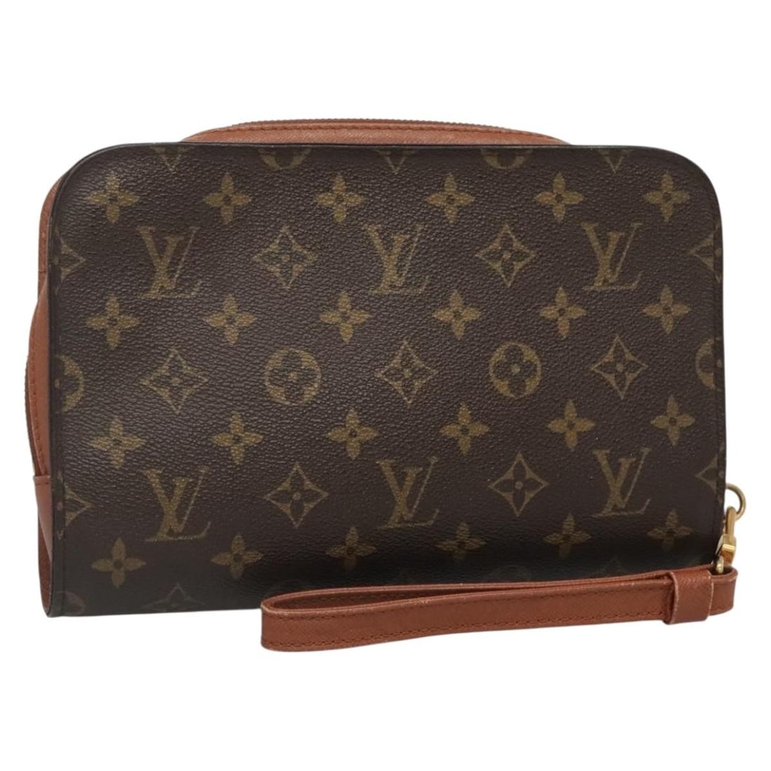 Louis Vuitton Monogram Orsay Clutch Bag M51790 Made in France: Louis Vuitton Monogram Orsay Clutch Bag M51790 Made in France This LOUIS VUITTON Monogram Orsay Clutch Bag (M51790) is a stylish accessory, crafted from durable Monogram Canvas. With a timeless design