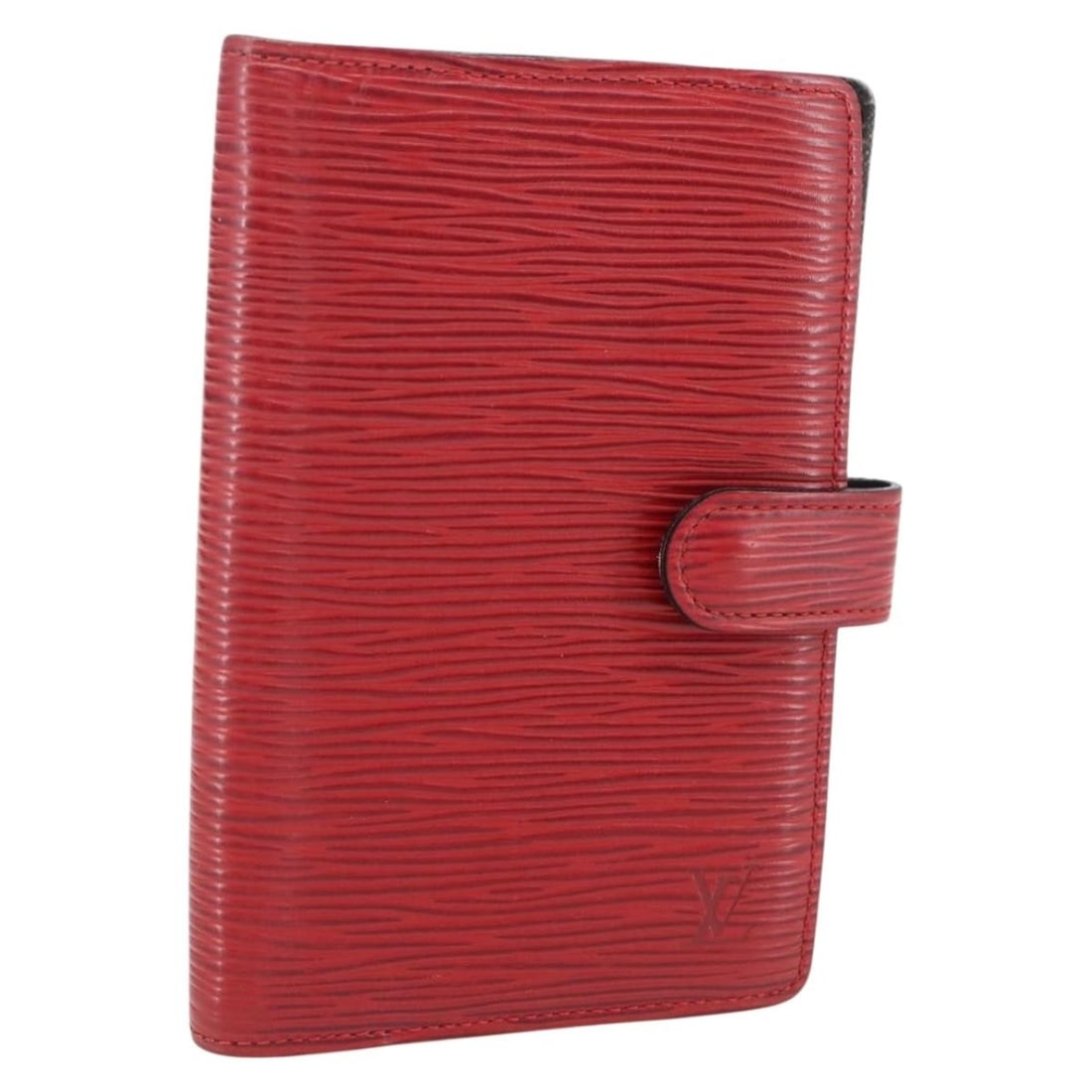 LOUIS VUITTON Red Epi Leather Agenda PM Planner Cover R20057 (1 of 18)
