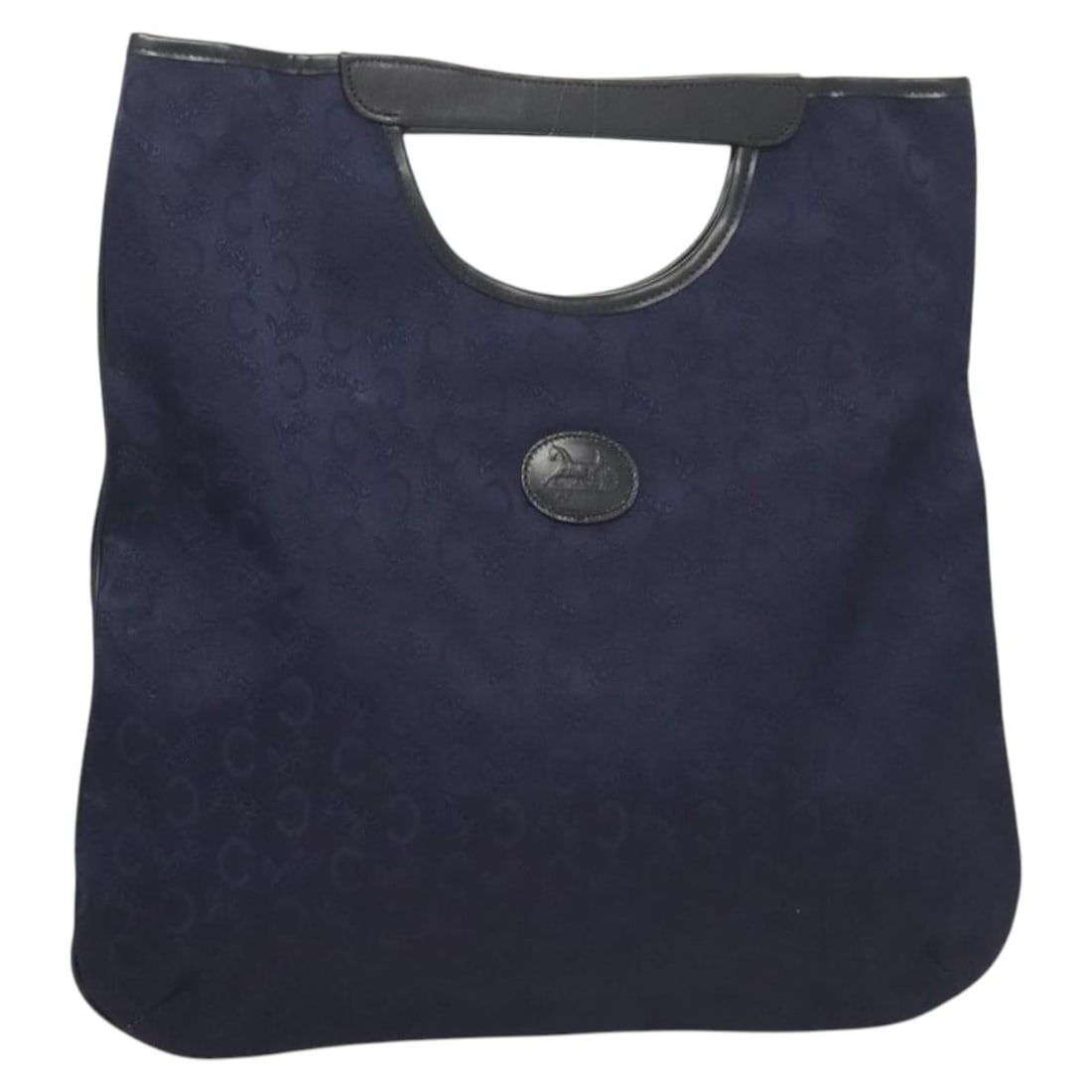 CELINE C Sulky Navy Canvas Hand Bag Made in Japan (1 of 18)