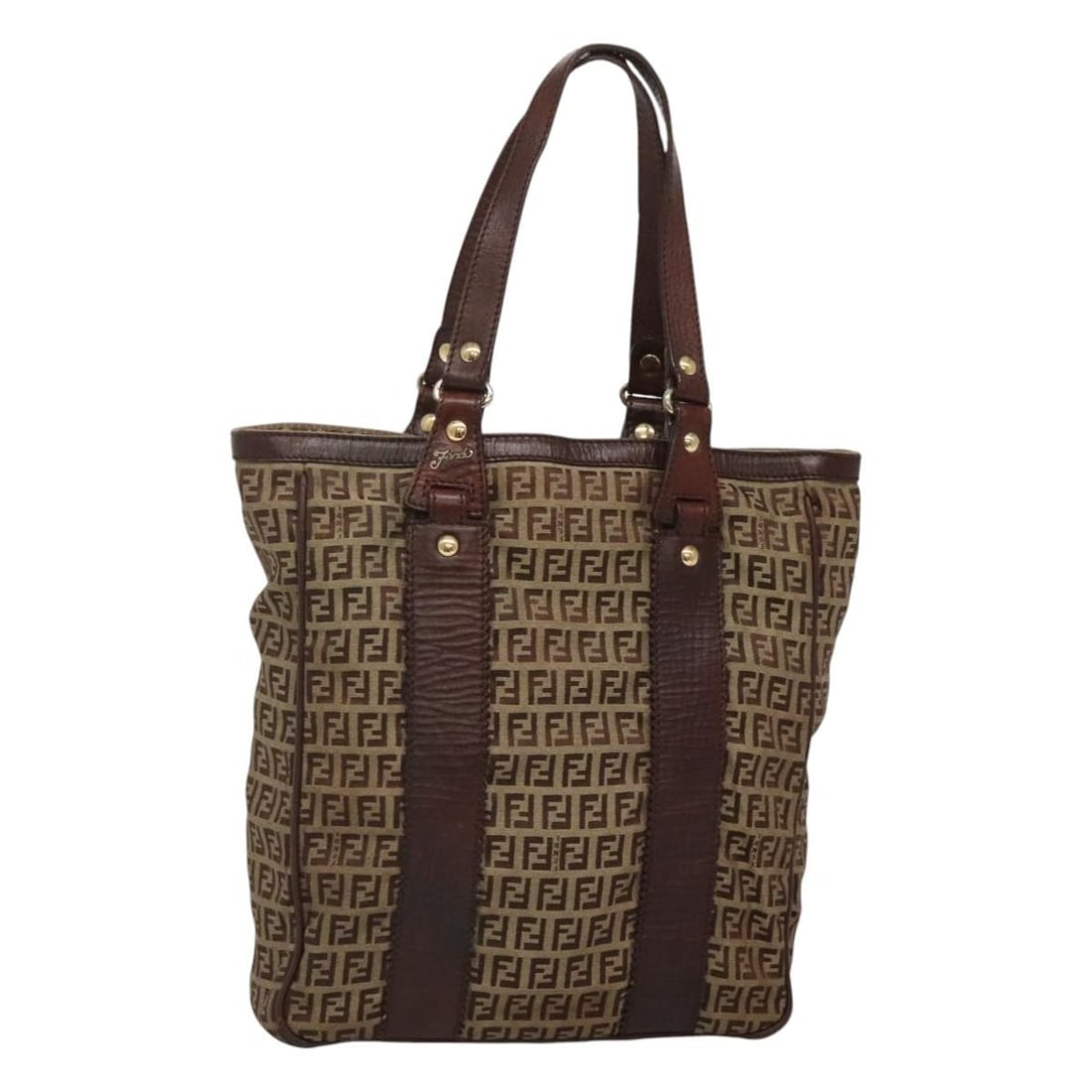 FENDI Zucchino Canvas Tote Bag Beige Gold Made in Italy: FENDI Zucchino Canvas Tote Bag Beige Gold Made in Italy This Fendi Zucchino Canvas Tote Bag showcases a stylish beige and gold exterior, crafted from durable Zucchino canvas. The tote features a spaci