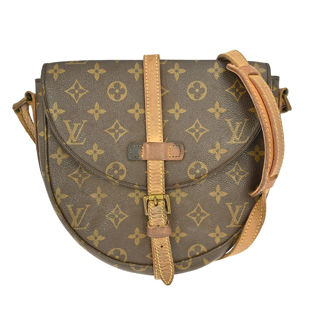 Louis Vuitton Chantilly MM Monogram Canvas Medium Crossbody Shoulder Bag M51233 (1 of 9)
