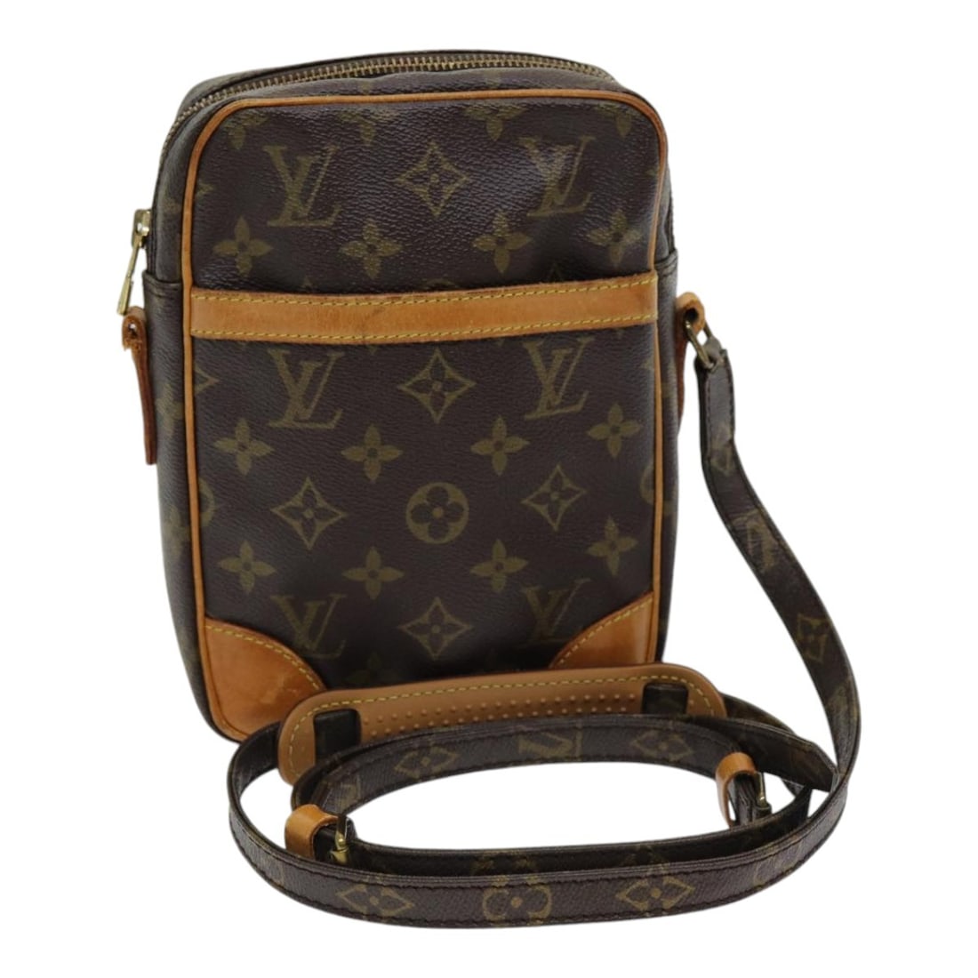 LOUIS VUITTON Monogram Danube Shoulder Bag M45266 Auth France (1 of 18)