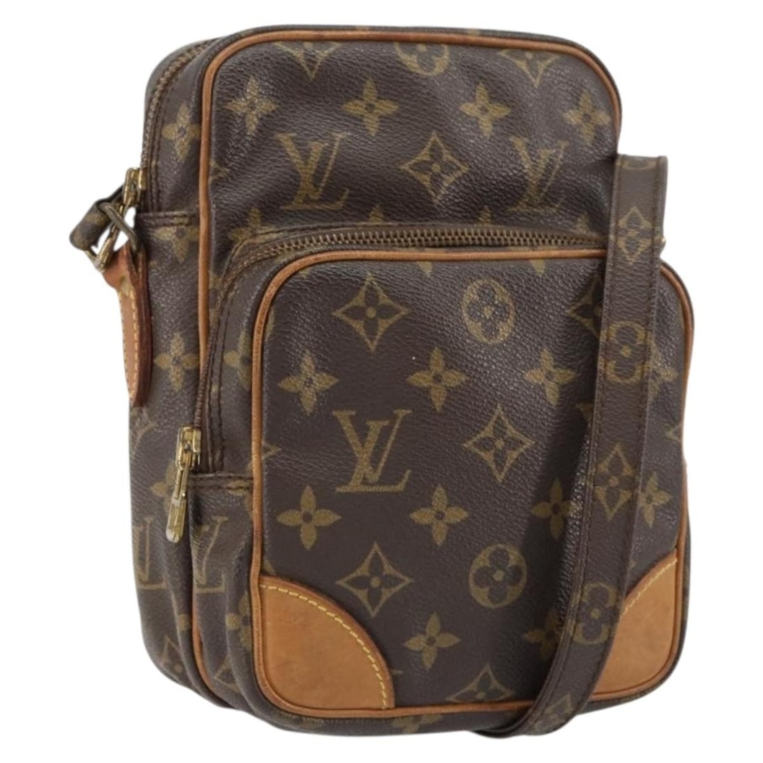 LOUIS VUITTON Monogram Amazon Shoulder Bag M45236 Auth France: LOUIS VUITTON Monogram Amazon Shoulder Bag M45236 Auth France This authentic LOUIS VUITTON Monogram Amazon Shoulder Bag (Product No. M45236) is a stylish accessory crafted from durable Monogram Canvas