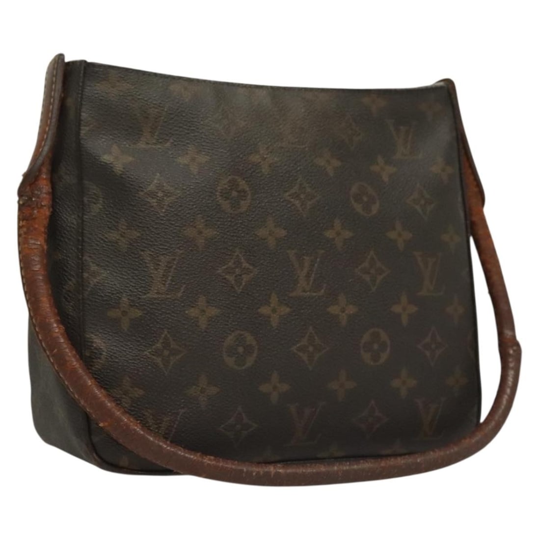Louis Vuitton Looping MM Monogram Canvas Shoulder Bag M51146 France: Louis Vuitton Looping MM Monogram Canvas Shoulder Bag M51146 France This is a Louis Vuitton Monogram Looping MM shoulder bag featuring the iconic monogram canvas exterior. The bag is made in France an