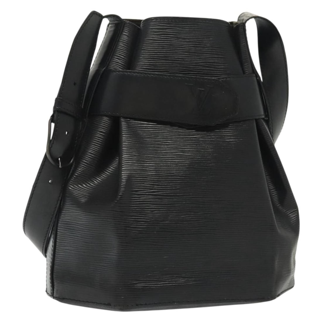Louis Vuitton Epi Sac Depaule PM Shoulder Bag Black M80157 Authentic (1 of 18)