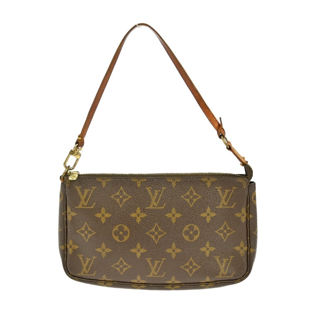 Louis Vuitton Pochette Accessoires Monogram Canvas Small Top Handle Bag M51980 (1 of 8)