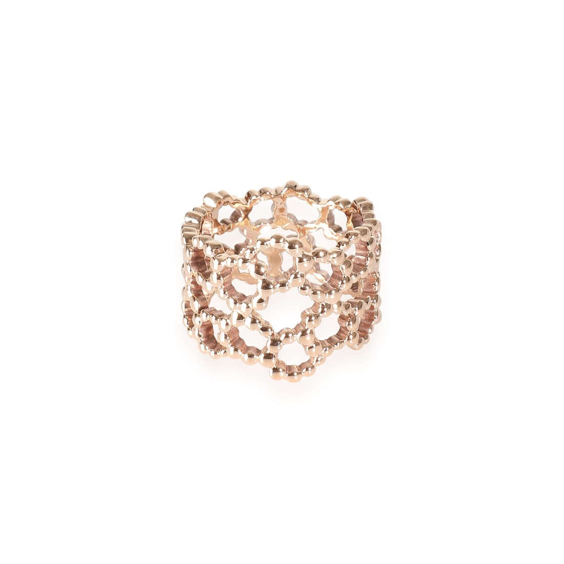 Dior Archi Dior 18k Rose Gold Fashion Ring Unisex Size 51 (1 of 4)
