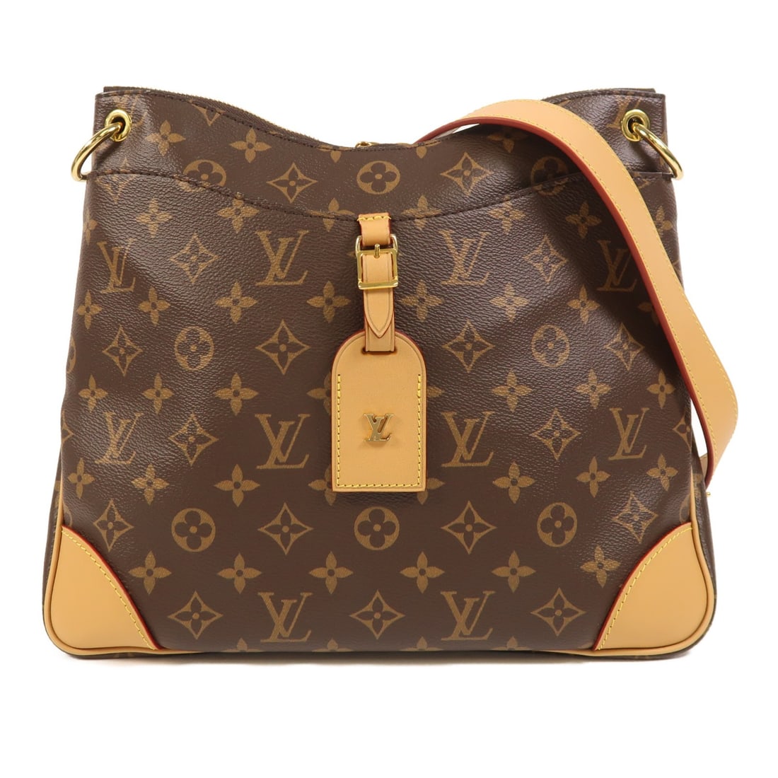 Louis Vuitton Odeon Monogram Brown Shoulder Bag with Gold Hardware M45355 (1 of 17)
