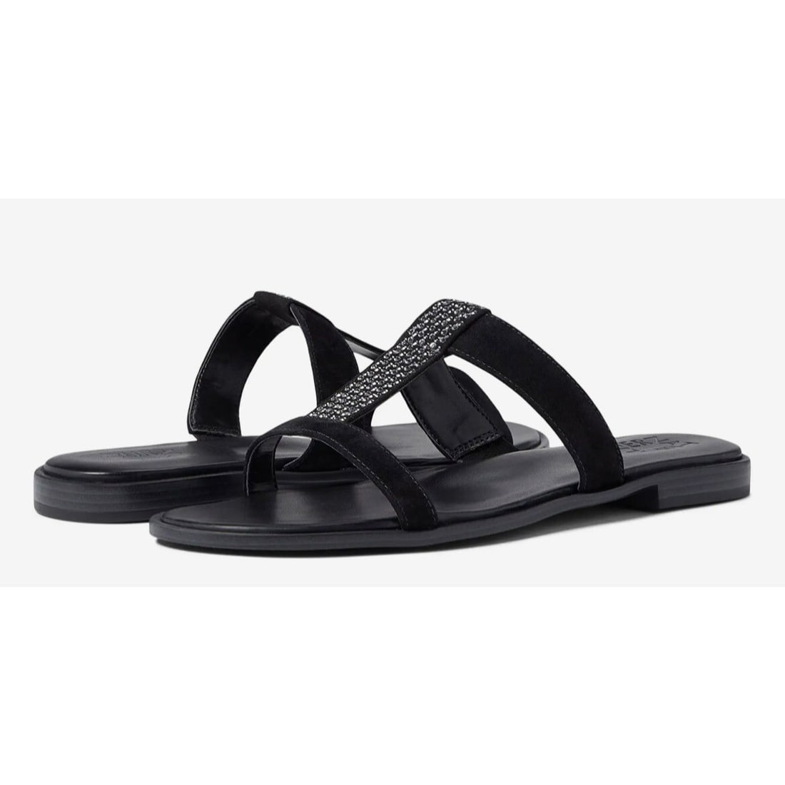 Naturalizer Farica Black Embellished Slide Sandals Womens 10M: Naturalizer Farica Black Embellished Slide Sandals Womens 10M Enhance your spring and summer wardrobe with the Naturalizer Farica Embellished Flats Slide Sandals. Designed for all-day comfort, these s