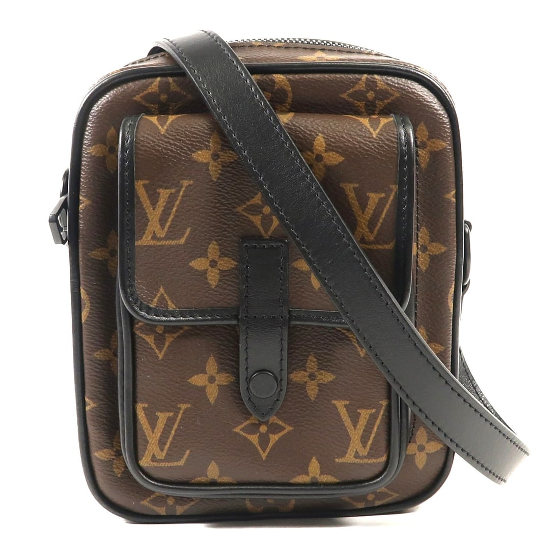 LOUIS VUITTON Christopher Wearable Wallet Shoulder Bag Monogram Macassar: LOUIS VUITTON Christopher Wearable Wallet Shoulder Bag Monogram Macassar This LOUIS VUITTON Christopher Wearable Wallet Shoulder Bag is a stylish and functional accessory perfect for everyday use. Cra