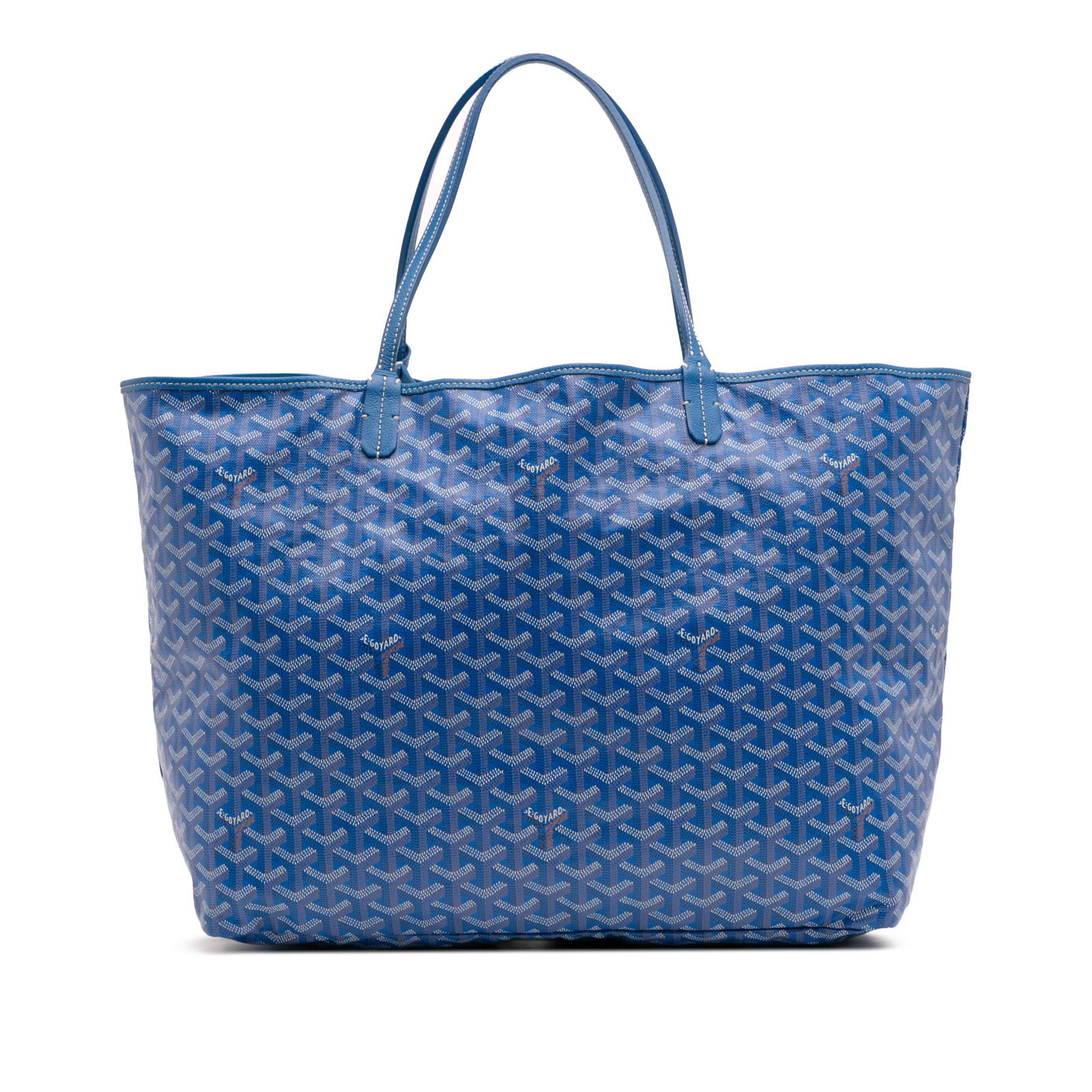 Goyard Saint Louis GM Blue Coated Canvas Bag (1 of 11)