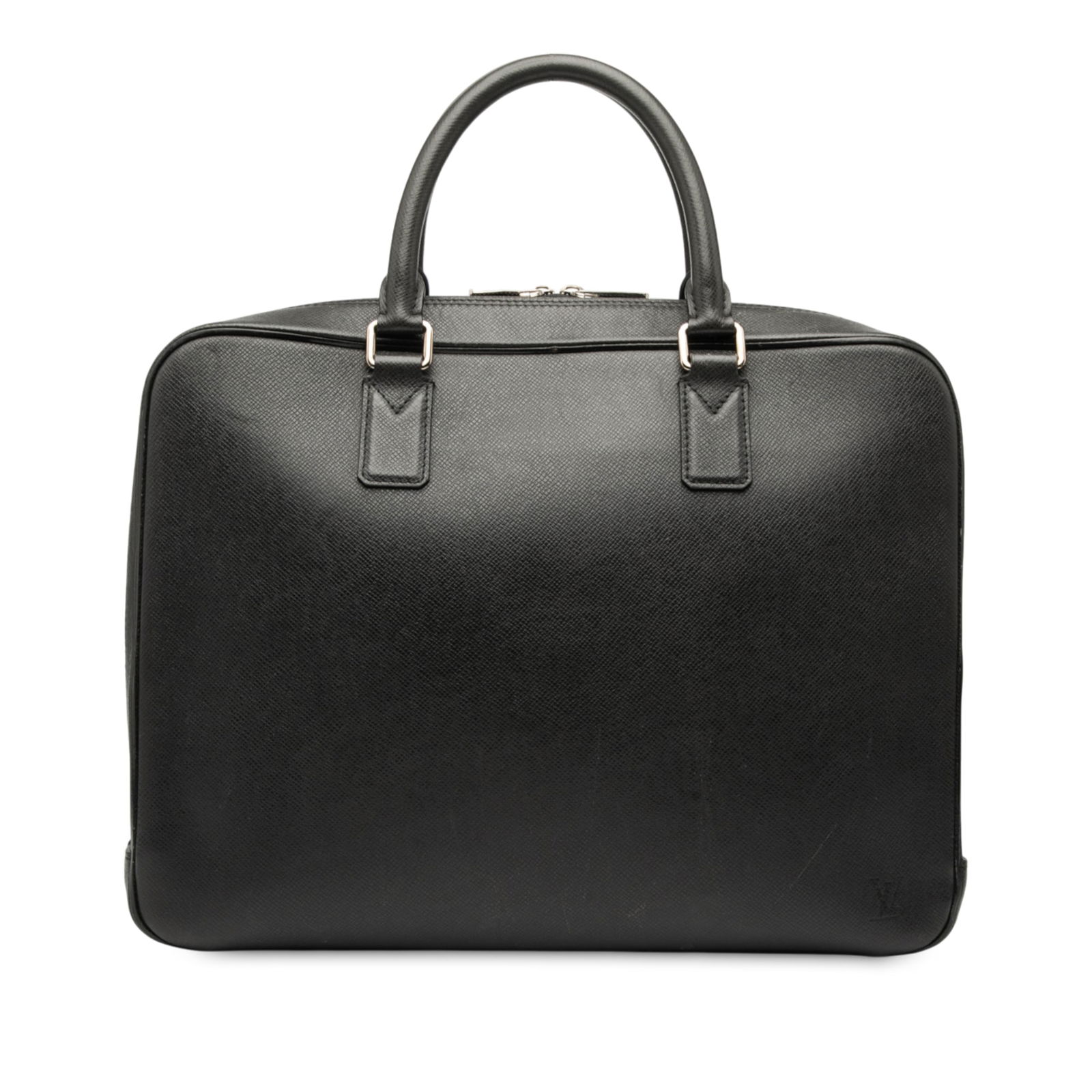 Louis Vuitton Taiga Neo Igor Black Leather Briefcase (1 of 8)