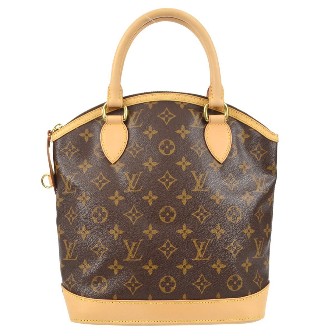 Louis Vuitton Monogram Lockit Tote Handbag M40102 Brown Canvas (1 of 9)
