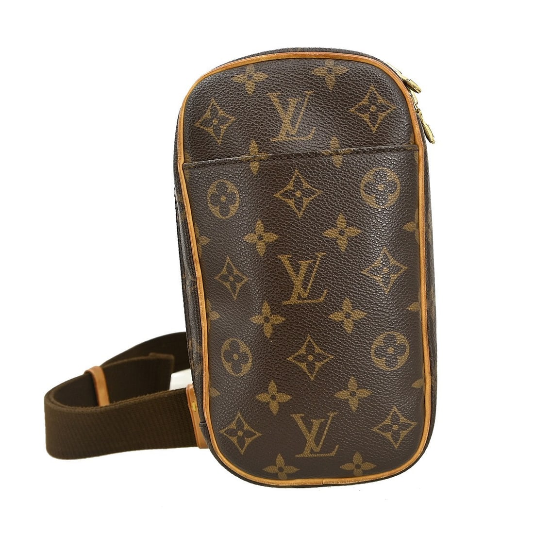 Louis Vuitton Monogram Pochette Gange Bum Bag M51870 Vintage: Louis Vuitton Monogram Pochette Gange Bum Bag M51870 Vintage Discover the timeless elegance of the Louis Vuitton Monogram Pochette Gange Bum Bag, a stylish accessory that blends functionality with lux