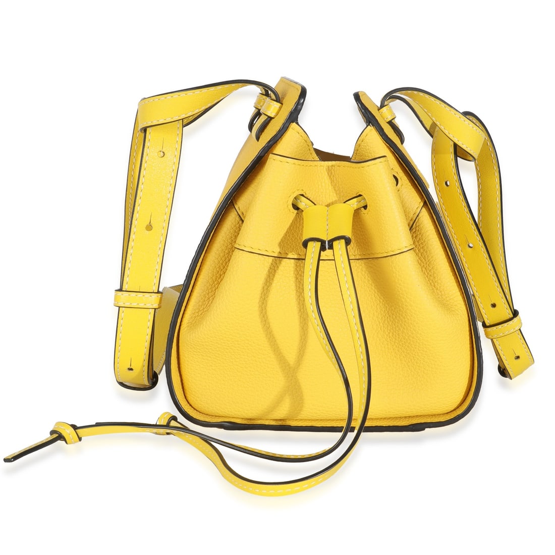 Loewe Mini Hammock Yellow Grained Calfskin Shoulder Bag (1 of 9)