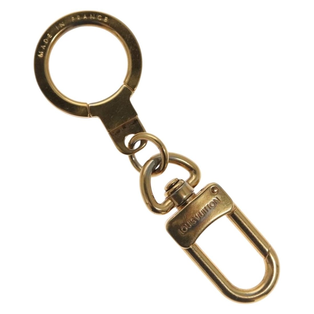 Bolt Pochette Extender Keychain by Louis Vuitton in Gold Tone (1 of 1)
