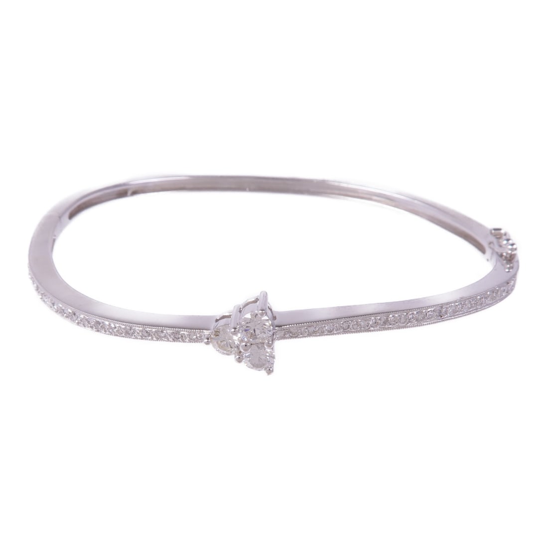 Diamond Bracelet in 18K White Gold by JEWELRY (1 of 10)