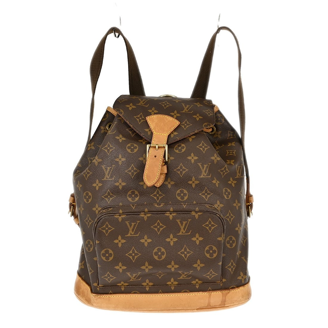 Louis Vuitton Montsouris GM Monogram Canvas Large Backpack M51135 (1 of 10)