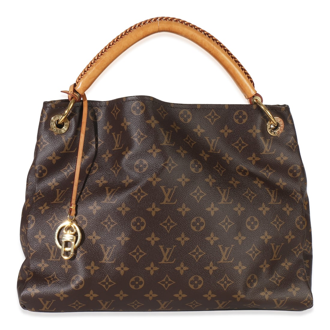 Louis Vuitton Artsy MM Monogram Canvas Handbag with Dustbag and Charm (1 of 8)